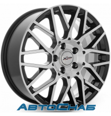Диск 7.0x17 4x100 ET41 D60.1 X'trike X-131 BKM